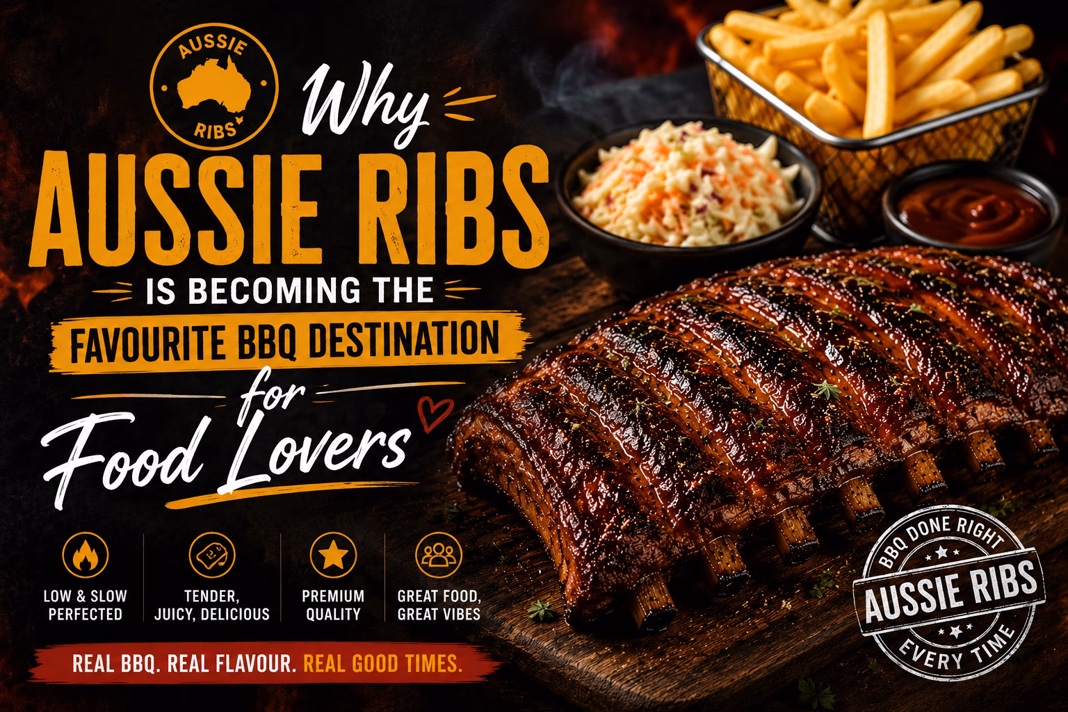 Why Aussie Ribs Is Becoming the Favourite BBQ Destination for Food Lovers