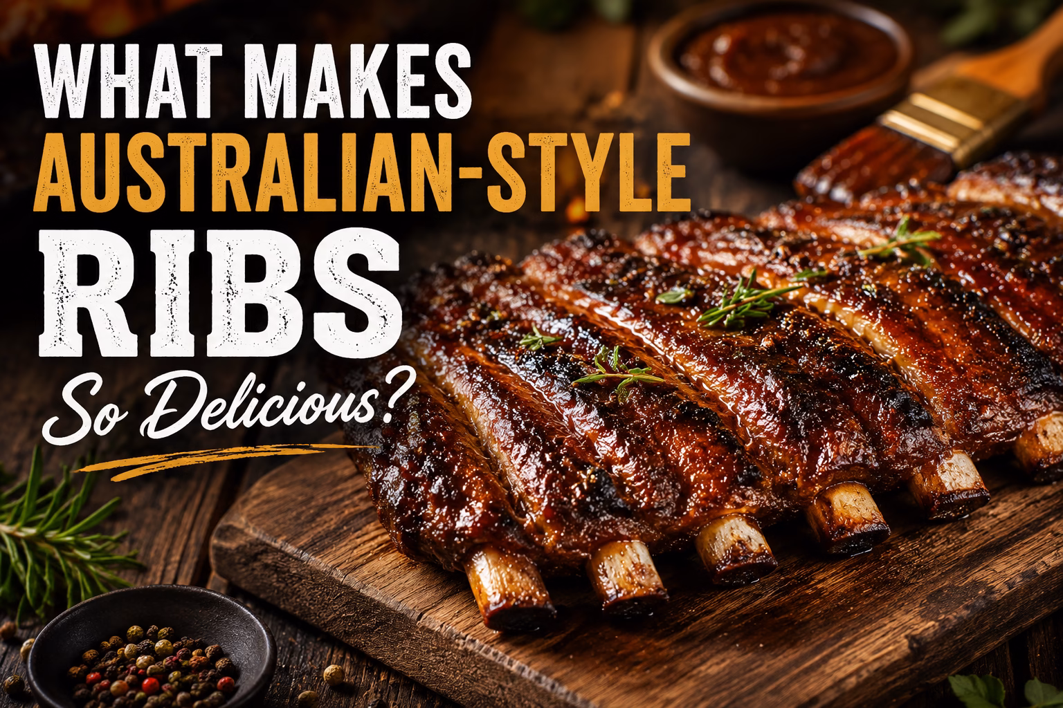 What Makes Australian-Style Ribs So Delicious